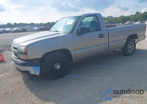 2006 Chevrolet Silverado 1500 Work Truck из США, поврежденный, VIN 3GCEC14X76G247336